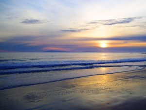 Ocean sunset