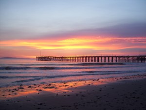 Ventura Pier at Sunset