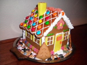 gingerbread house