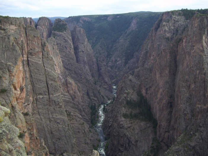 Black Canyon of the Gunnison -- north rim